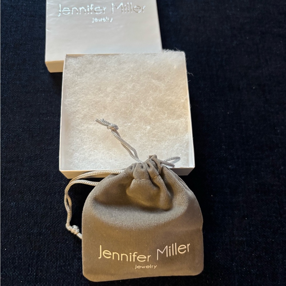 Jennifer Miller Double Solitaire Layered Necklace - Picture 4 of 6
